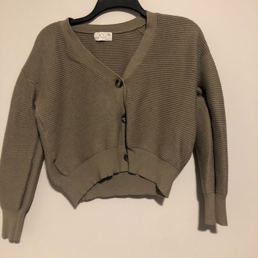 Women's Olive Green Sweater